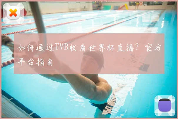 如何通过TVB收看世界杯直播?官方平台指南